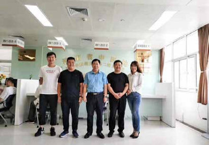 纪琼院长带领高管，在省中医院体检