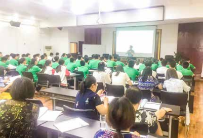 海勇导师走进郑州103中授课《LATS 学习力提训督导系统》提训课程