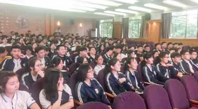 纪琼院长受邀走进周口鹿邑县为 鹿邑一高、老君台中学、鹿邑二高、博德中学的全体学生授报告会《启动梦想，绽放青春》