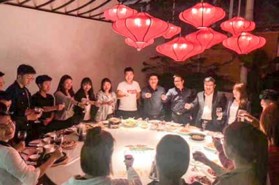 成功之道董事长张冉先生、心理讲师体系总督导纪琼导师，心理讲师事业部负责人李东风先生，一起探讨