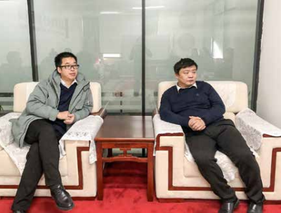 纪琼院长在贵宾室召开 -—— 河南广播电视台 FM105.6《心时代 父母栏目》筹备会