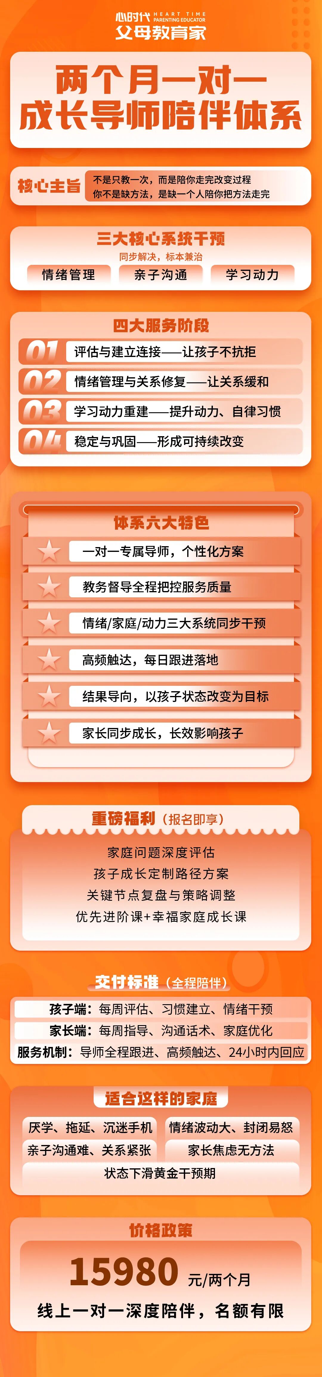 【一对一成长导师陪伴体系】从“不上学一个月”到“独立走进校门”:初二女孩复学背后,藏着父母最该补的课!